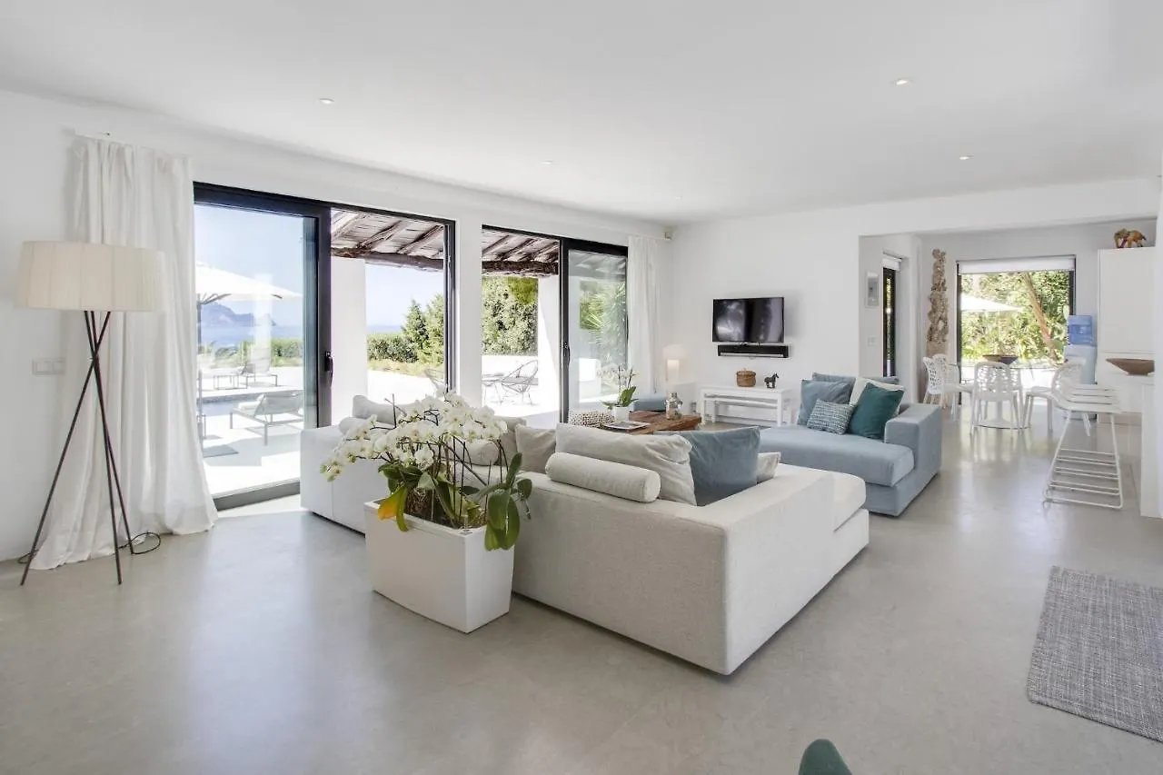 Magical Ibizan Villa Walking Distance To The Beach Es Vedra Style 6 Bedrooms Fabulous Sea Views San Jose