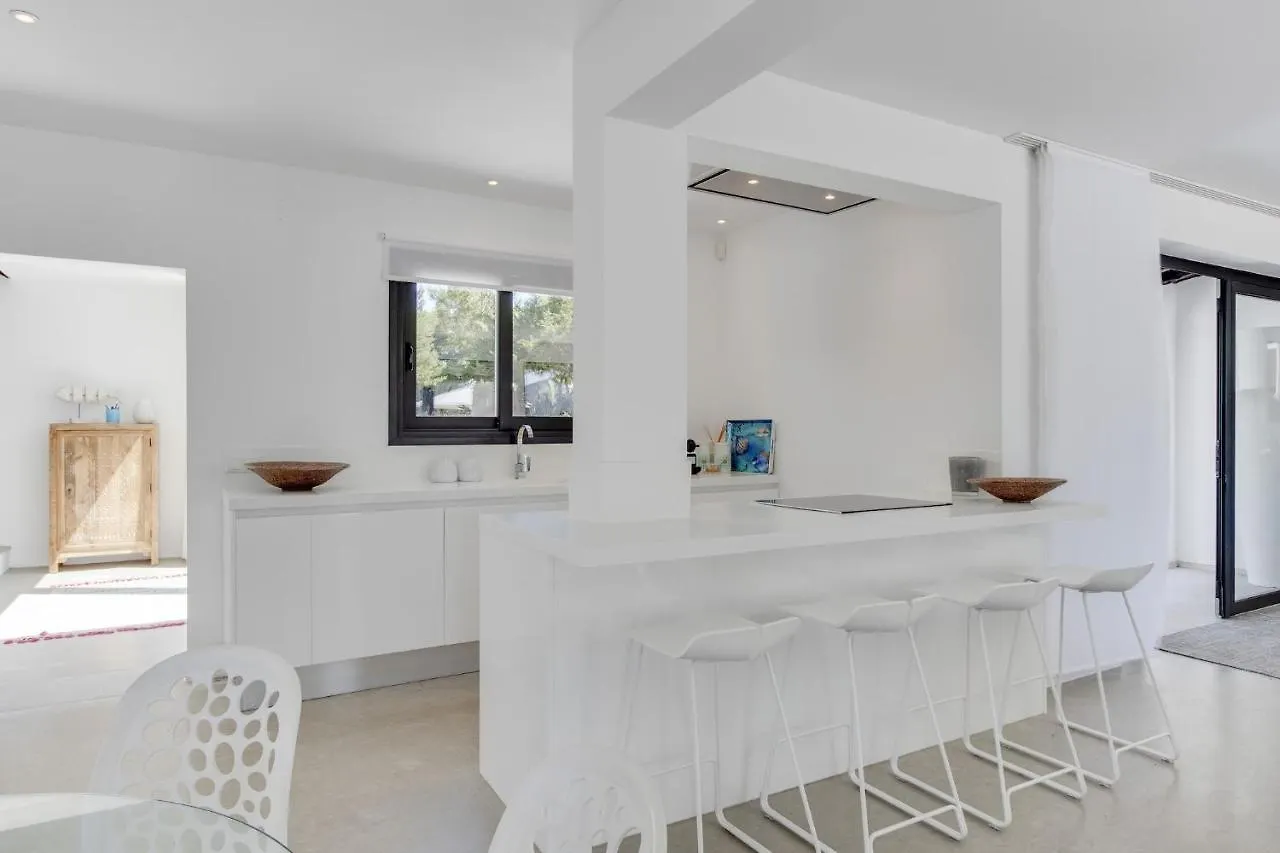 Magical Ibizan Villa Walking Distance To The Beach Es Vedra Style 6 Bedrooms Fabulous Sea Views San Jose
